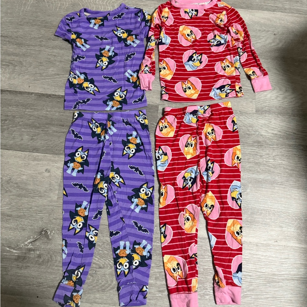 Bluey Holiday Pajama Bundle